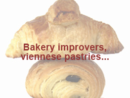 Bakery improvers, viennese pastries…